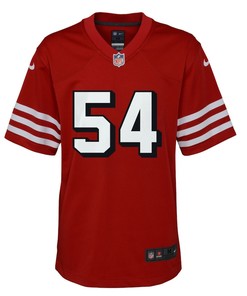 Fred Warner 54 San Francisco 49ers Youth Alternate Game Jersey - Scarlet