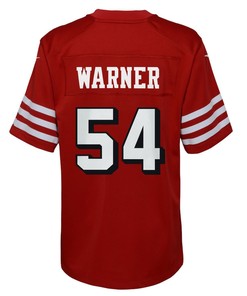 Fred Warner 54 San Francisco 49ers Youth Alternate Game Jersey - Scarlet