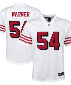 Fred Warner San Francisco 49ers Alternate Game Jersey - White Nfl