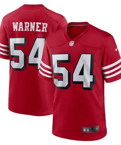 Fred Warner San Francisco 49ers Alternate Player Game Jersey - Scarlet Nfl
