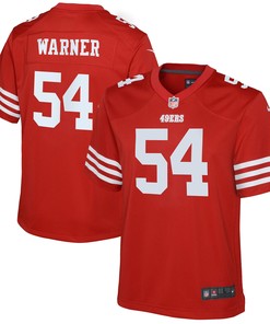 Fred Warner San Francisco 49ers Game Jersey - Scarlet Nfl