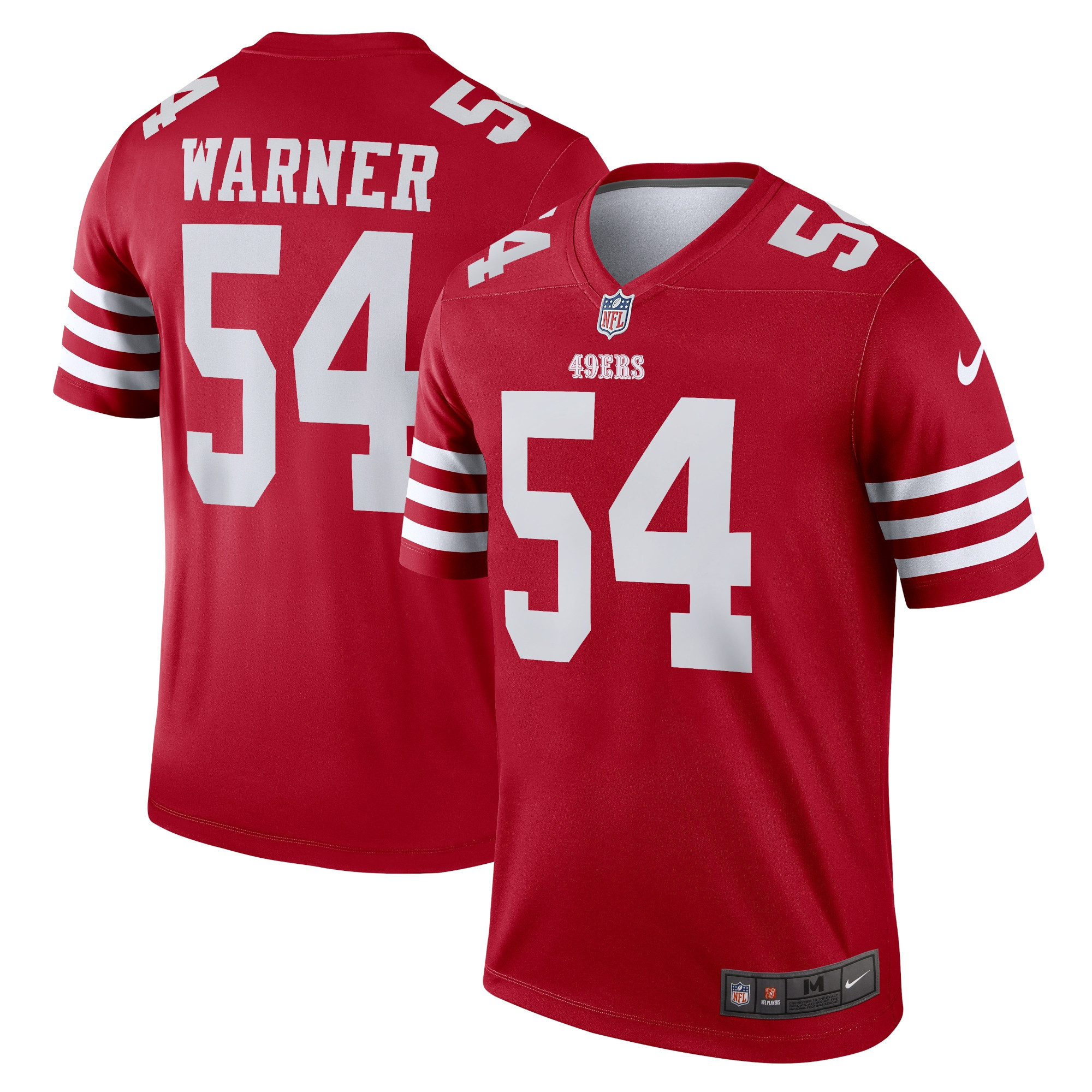 Fred Warner San Francisco 49ers Legend Jersey - Scarlet Nfl