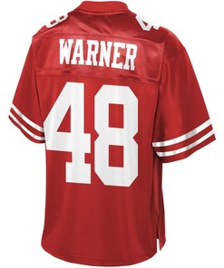 Fred Warner San Francisco 49ers Nfl Pro Line Team Player Jersey - Scarlet