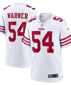Fred Warner San Francisco 49ers Player Game Jersey White Nfl