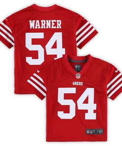 Fred Warner San Francisco 49ers Preschool Game Jersey - Scarlet Nfl