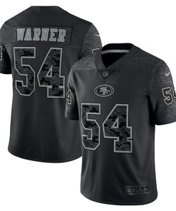 Fred Warner San Francisco 49ers RFLCTV Limited Jersey - Black