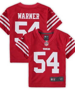 Fred Warner San Francisco 49ers Toddler Game Jersey - Scarlet Nfl