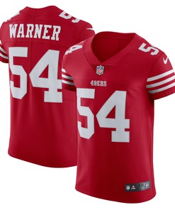 Fred Warner San Francisco 49ers Vapor Elite Jersey - Scarlet Nfl