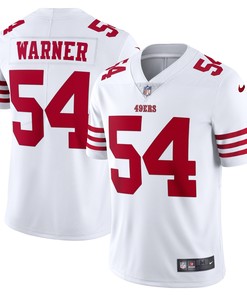 Fred Warner San Francisco 49ers Vapor Limited Jersey White Nfl