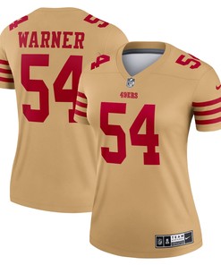 Fred Warner San Francisco 49ers Womens Inverted Legend Jersey - Gold Nfl