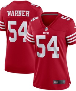 Fred Warner San Francisco 49ers Womens Player Game Jersey - Scarlet Nfl