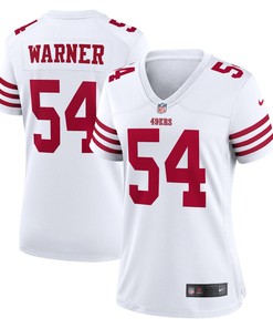 Fred Warner San Francisco 49ers Womens Player Game Jersey - White Nfl