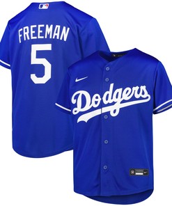 Freddie Freeman Los Angeles Dodgers Alternate Replica Player Jersey - Royal Mlb