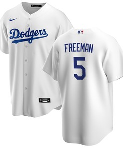 Freddie Freeman Los Angeles Dodgers Home Player Name Men Jersey - White Jersey