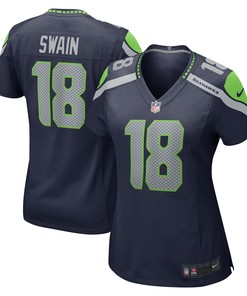 Freddie Swain Seattle Seahawks Womens Game Jersey - College Navy Nfl