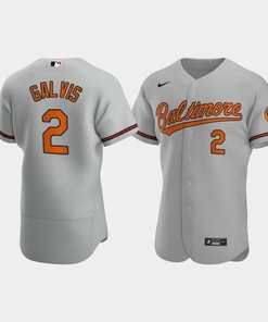 Freddy Galvis 2 Baltimore Orioles Gray Road Jersey