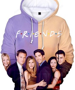 Friends 3D Hoodie Zip Hoodie For Adult & Kids Style 10