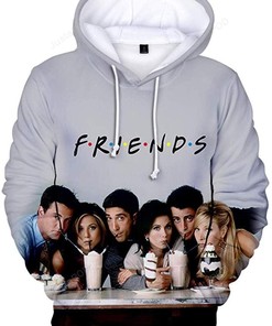 Friends 3D Hoodie Zip Hoodie For Adult & Kids Style 9