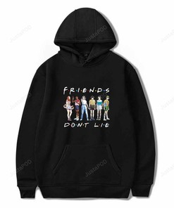 Friends Don'T Lie Printed Hoodies