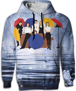 Friends Tv Show Fans Mens 3D Print Hoodies