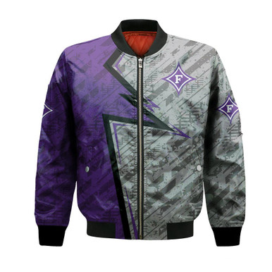 Furman Paladins Bomber Abstract Pattern Sport- NCAA