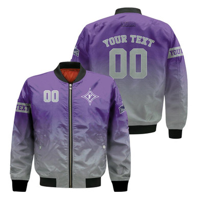 Furman Paladins Fadded Bomber Jacket - NCAA