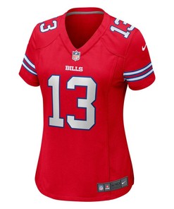 Gabe Davis 13 Buffalo Bills Women's Alternate Game Jersey - Red