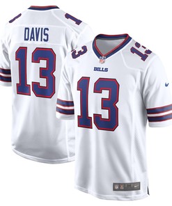 Gabe Davis Buffalo Bills Game Player Jersey - White