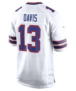 Gabe Davis Buffalo Bills Game Player Jersey - White