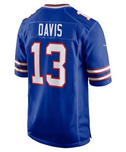Gabriel Davis 13 Buffalo Bills Team Game Player Jersey - Royal
