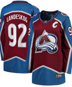 Gabriel Landeskog Colorado Avalanche Fanatics Branded Womens Home Premier Breakaway Player Jersey - Burgundy Nhl