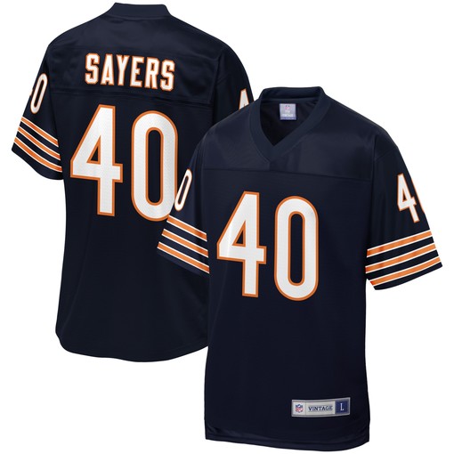 Gale Sayers Chicago Bears Nfl Pro Line Retired Team Player Jersey - Navy Nfl