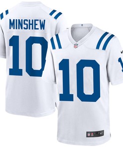 Gardner Minshew 10 Indianapolis Colts Men Game Jersey - White