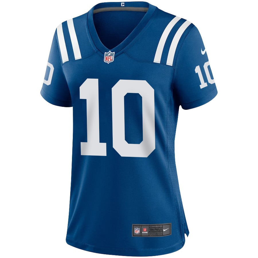 Gardner Minshew 10 Indianapolis Colts Women Game Jersey - Royal