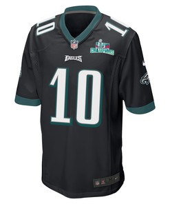 Gardner Minshew 10 Philadelphia Eagles Super Bowl LVII Champions Men Game Jersey - Black