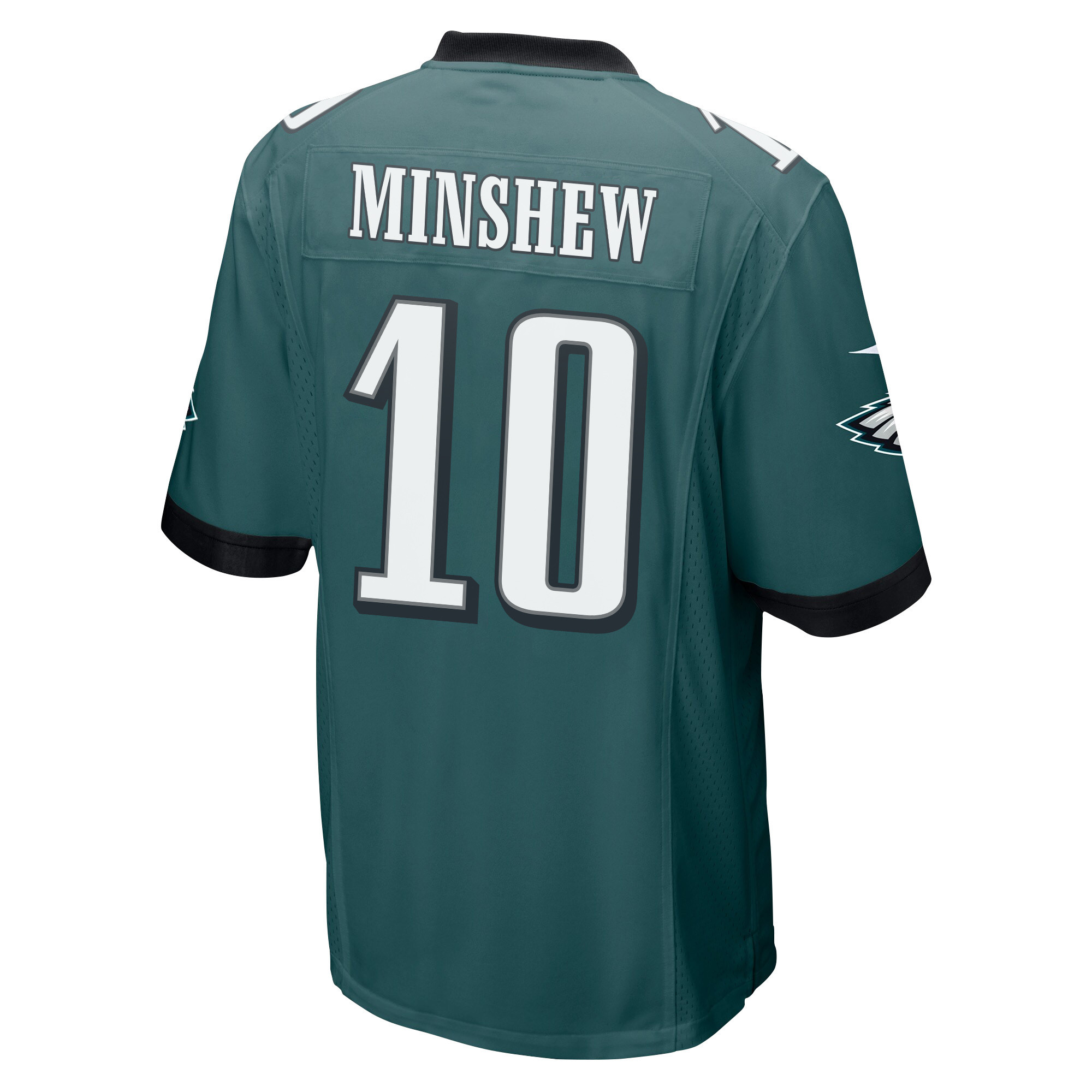 Gardner Minshew 10 Philadelphia Eagles Super Bowl LVII Champions Men Game Jersey - Midnight Green