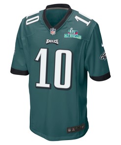 Gardner Minshew 10 Philadelphia Eagles Super Bowl LVII Champions Men Game Jersey - Midnight Green