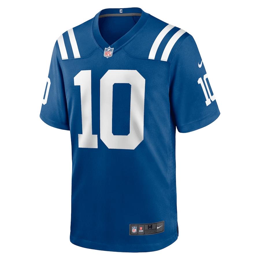 Gardner Minshew II 10 Indianapolis Colts Men Game Jersey - Royal