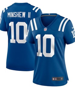 Gardner Minshew II 10 Indianapolis Colts Women's Game Jersey - Royal