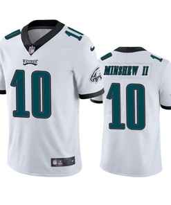 Gardner Minshew II 10 Philadelphia Eagles White Vapor Limited Jersey