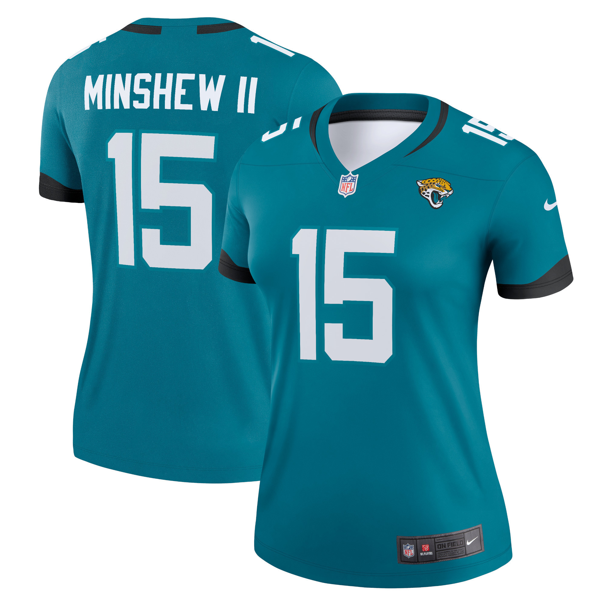 Gardner Minshew Ii Jacksonville Jaguars Womens Legend Jersey - Teal Nfl