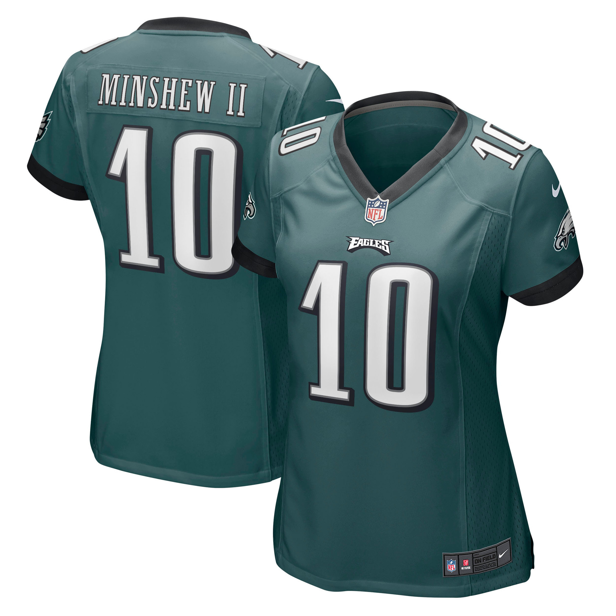 Gardner Minshew Ii Philadelphia Eagles Womens Game Player Jersey - Midnight Green Nfl