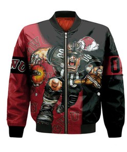Gardner-Webb Runnin’ Bulldogs Bomber Jacket Football Go On - NCAA