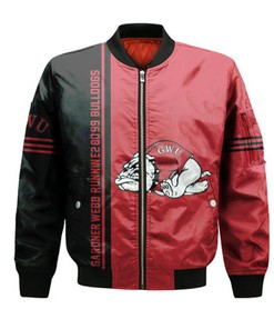 Gardner-Webb Runnin’ Bulldogs Bomber Jacket Half Style - NCAA