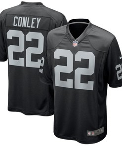 Gareon Conley Las Vegas Raiders Nike Game Jersey - Black