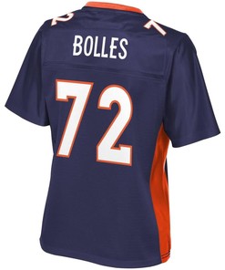 Garrett Bolles Denver Broncos Nfl Pro Line Womens Alternate Player Jersey - Navy
