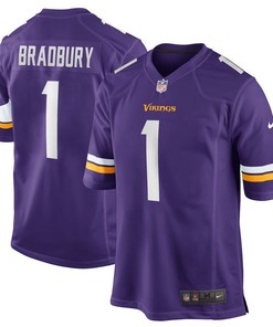 Garrett Bradbury Minnesota Vikings 2019 Nfl Draft First Round Pick Game Jersey Purple 2019