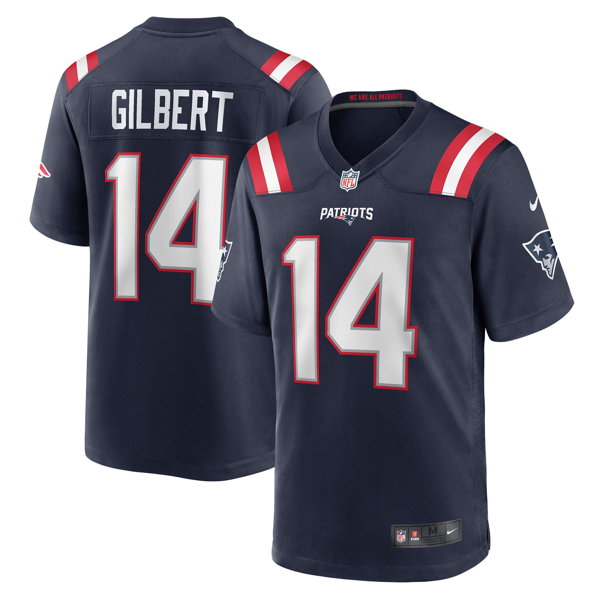 Garrett Gilbert New England Patriots Game Player Jersey - Navy Nfl