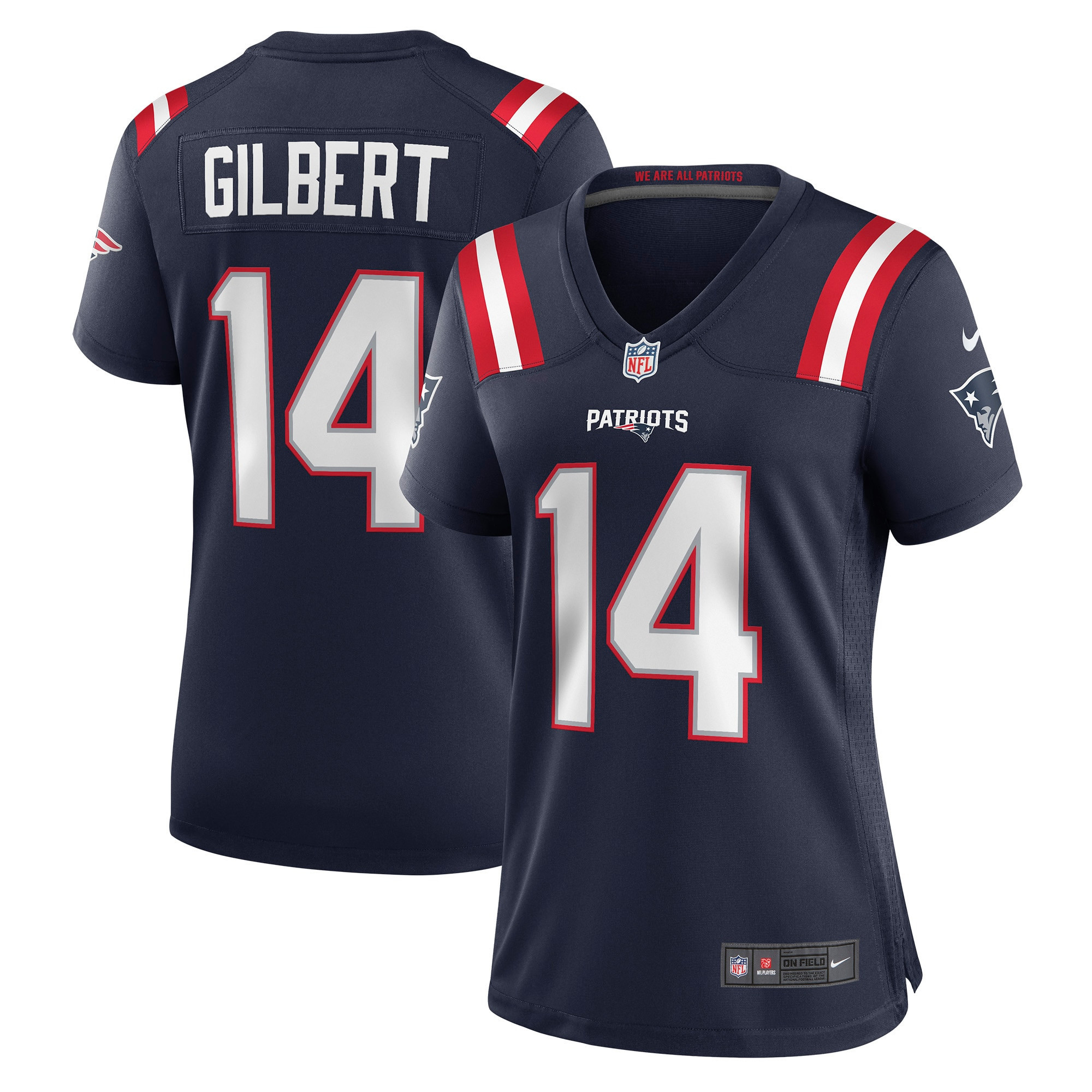 Garrett Gilbert New England Patriots Womens Game Player Jersey - Navy Nfl