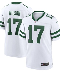 Garrett Wilson 17 New York Jets Legacy Game Men Jersey - White